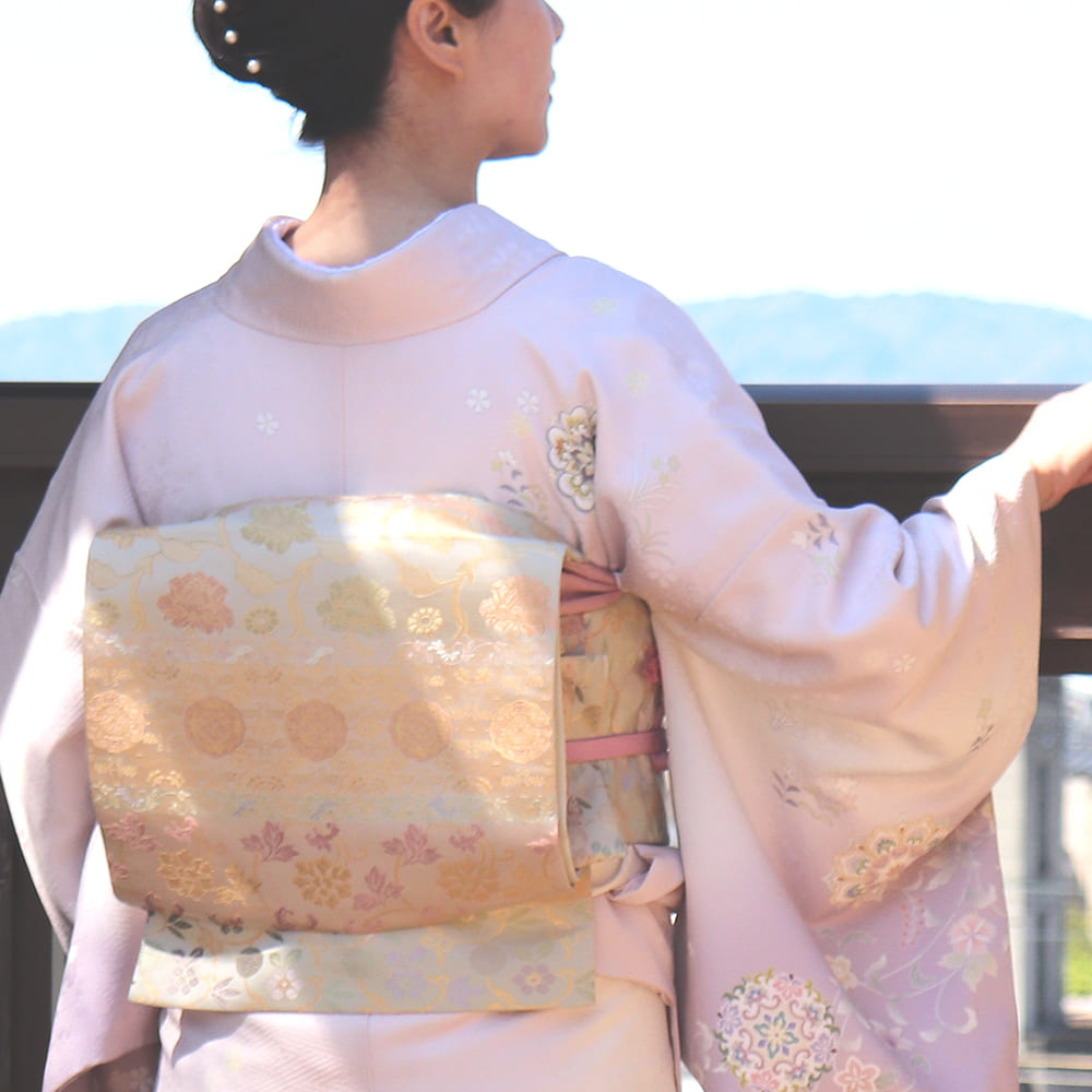 本格正絹訪問着プラン - 京都着物レンタル「京之夢」